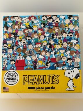 Peanuts Multicolor Character Collage Puzzle